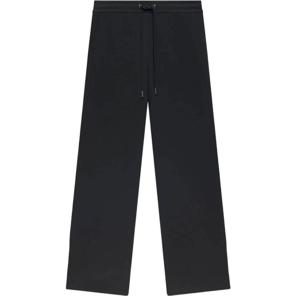 Mint Velvet Black Side Stripe Wide Trousers